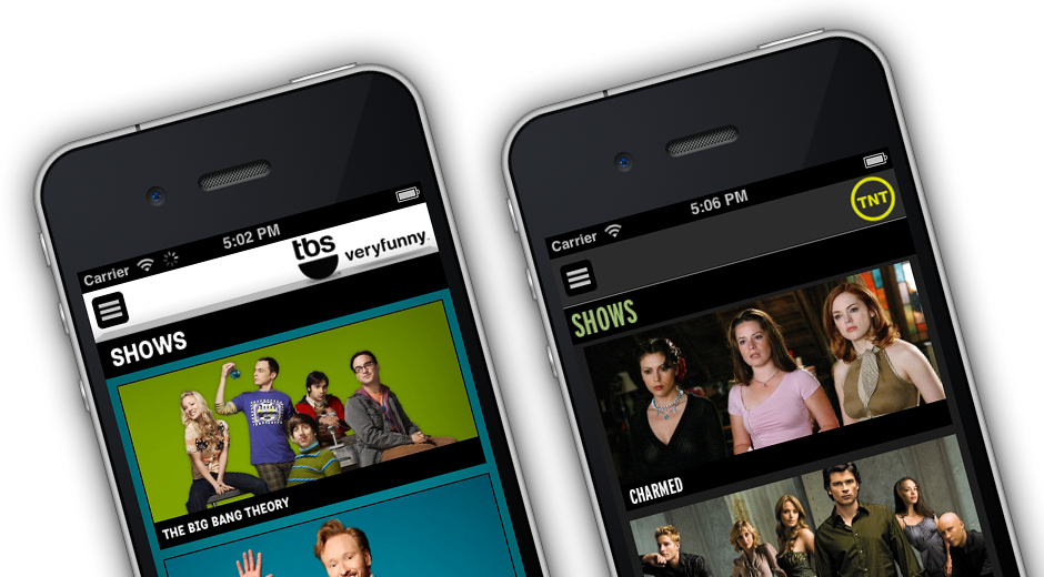 TNT & TBS 2.0 Mobile Apps