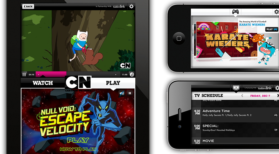 Cartoon Network Watch & Play Mobile Apps | Dreamsocket
