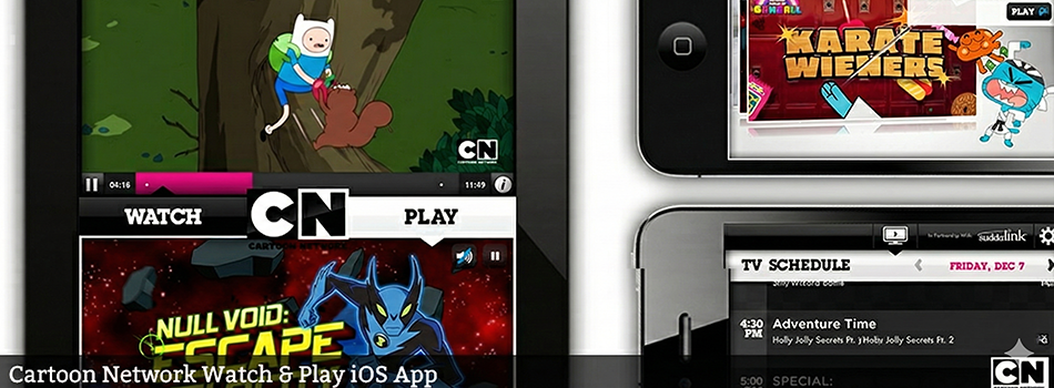 Cartoon Network Watch & Play iOS App
