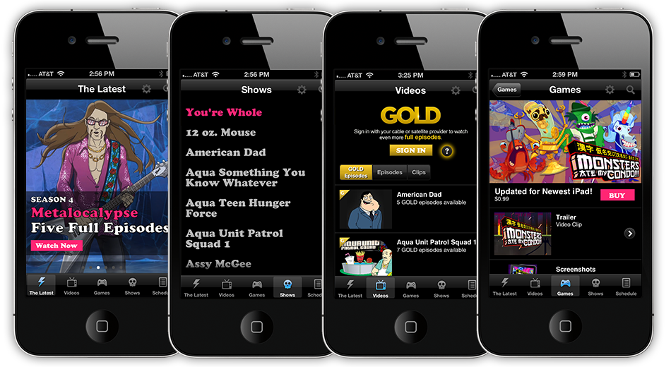 Adult Swim Mobile Apps - Image 2