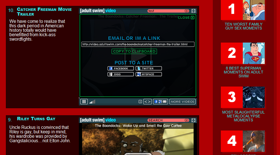 Adult Swim Video Players - Image 5