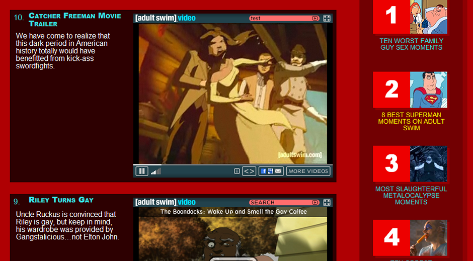 Adult Swim Video Players - Image 7