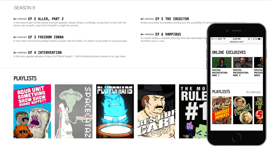 Adult Swim Video Section - Image 3