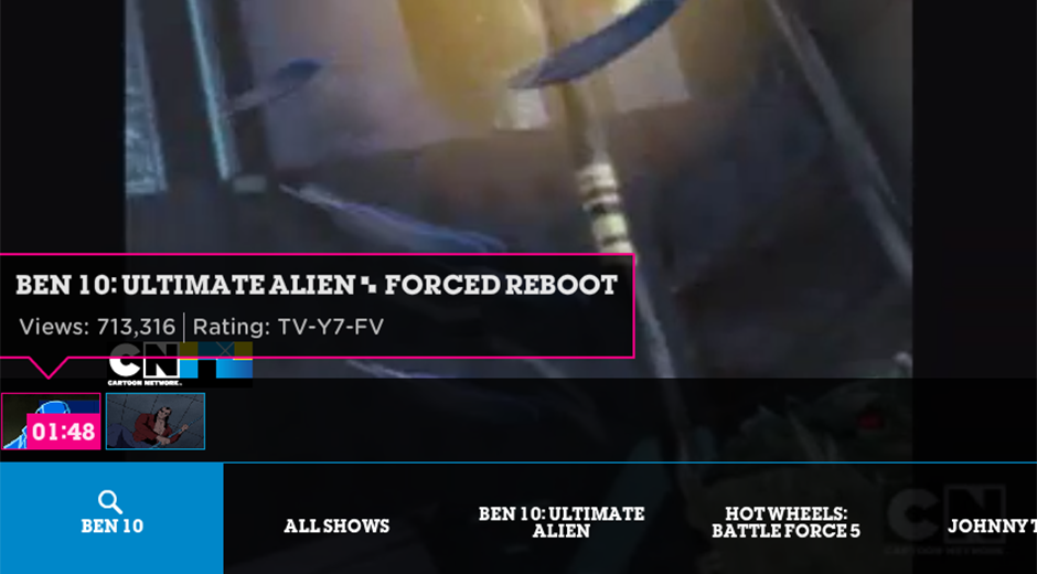 Cartoon Network Google TV App - Image 3