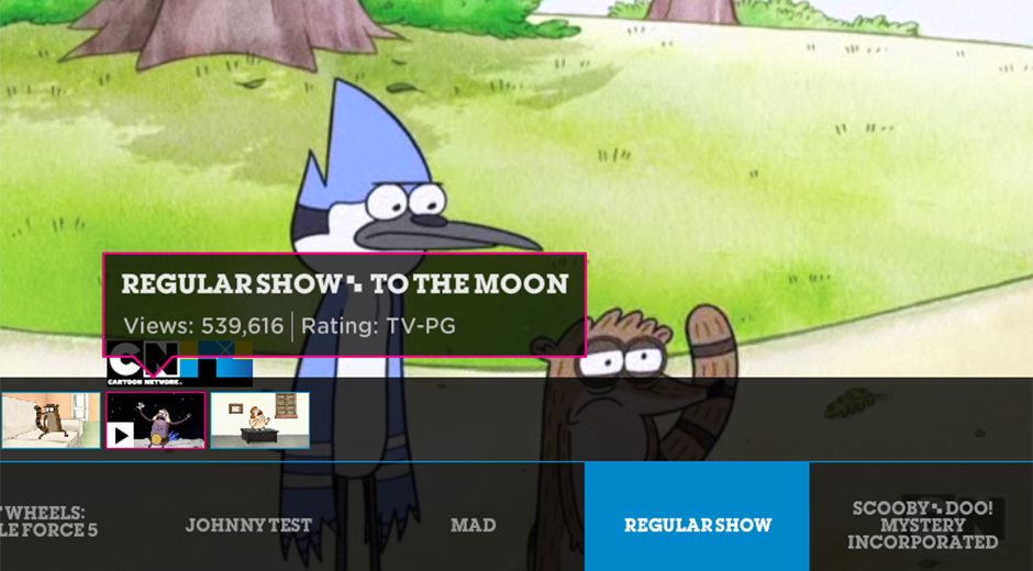 Cartoon Network Google TV App - Image 5