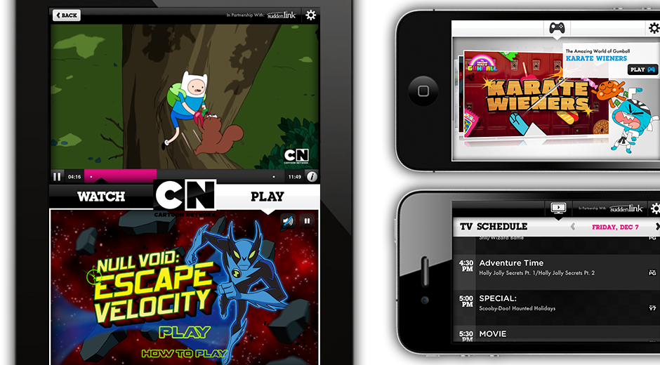 Cartoon Network Watch & Play Mobile Apps - Image 1