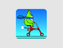 Bear on a Wire iPhone Game