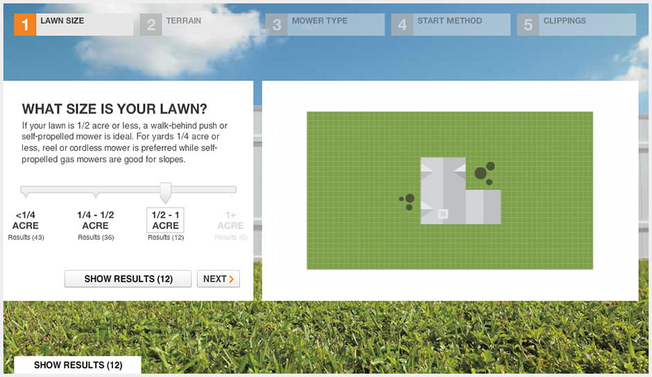 Home Depot Product Selector - Image 1