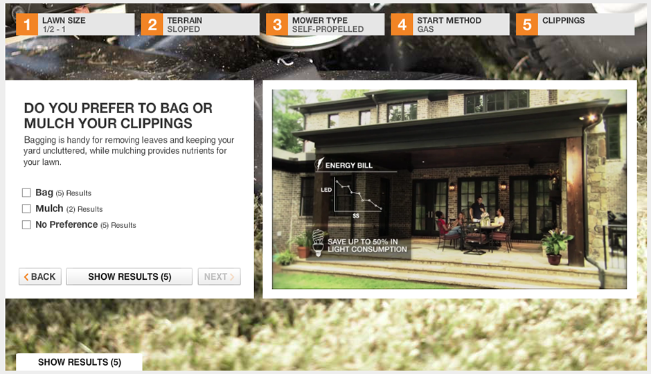 Home Depot Product Selector - Image 3