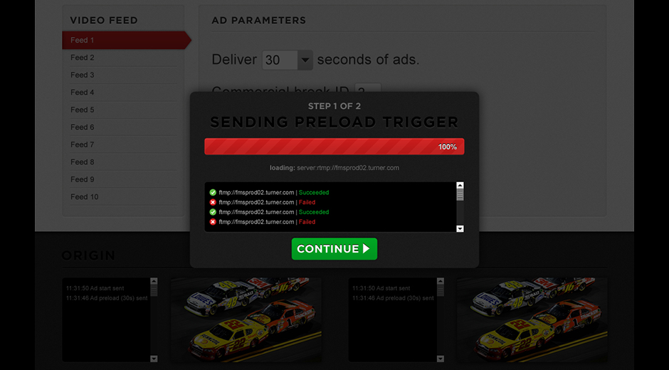 NASCAR Live Ad CMS - Image 5