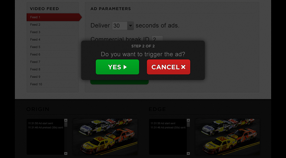 NASCAR Live Ad CMS - Image 6