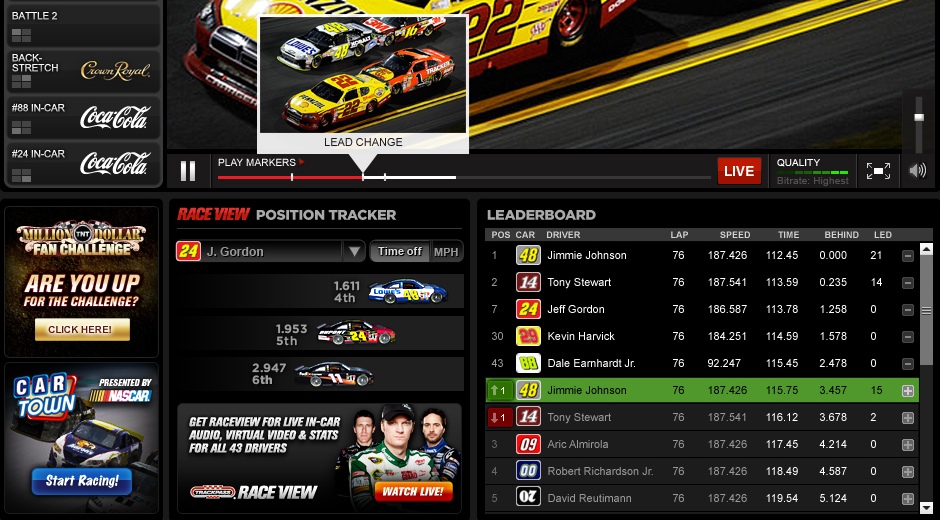 NASCAR RaceBuddy Live Apps - Image 4