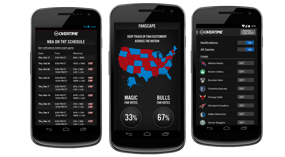 NBA Overtime Android App - Image 2