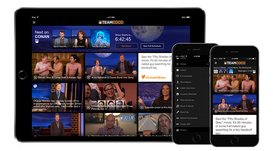 Team Coco Mobile Phone Apps - Image 1