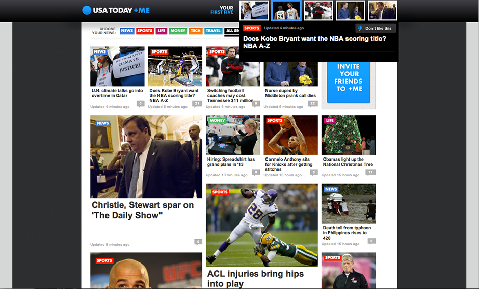 USA Today Facebook App - Image 2