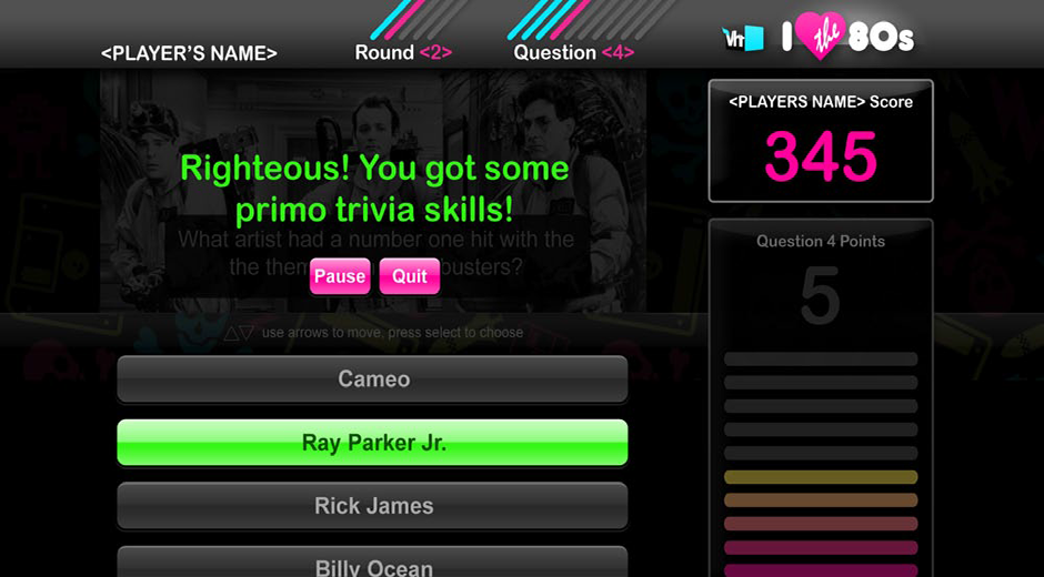 VH1 I Love The 80s TV Trivia Game - Image 4