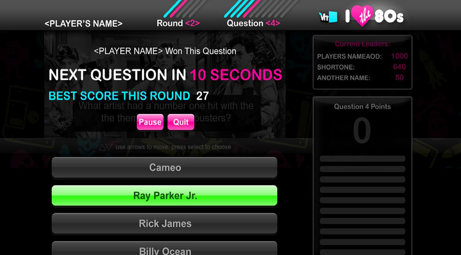 VH1 I Love The 80s TV Trivia Game - Image 6