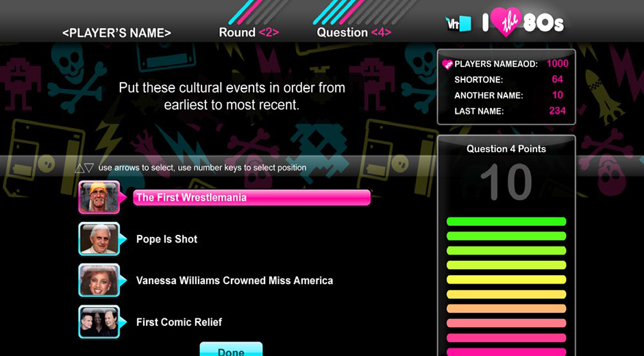 VH1 I Love The 80s TV Trivia Game - Image 7